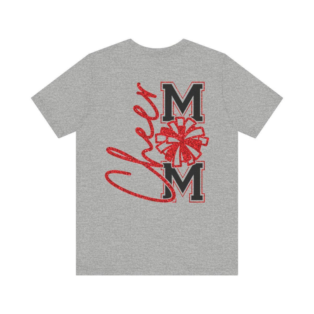 Cheer Mom Long Sleeve Tee, Red Glitter Football Mom Shirt, Football Mom Shirt , Football, Football Mama , Football Shirt