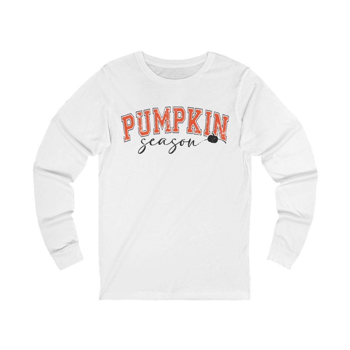 Distressed Pumpkin Weather Fall Sweatshirt, Cozy Autumn Pullover, Fall Leaves Shirt, Halloween Crewneck, Thanksgiving Sweater