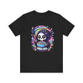 Kawaii Grim Reaper Cereal Killer Tee, Cute Cartoon Shirt, Skeleton Scythe Hoodie Top, Galaxy Stars, Rainbow Scythe T-shirt, Pastel Goth