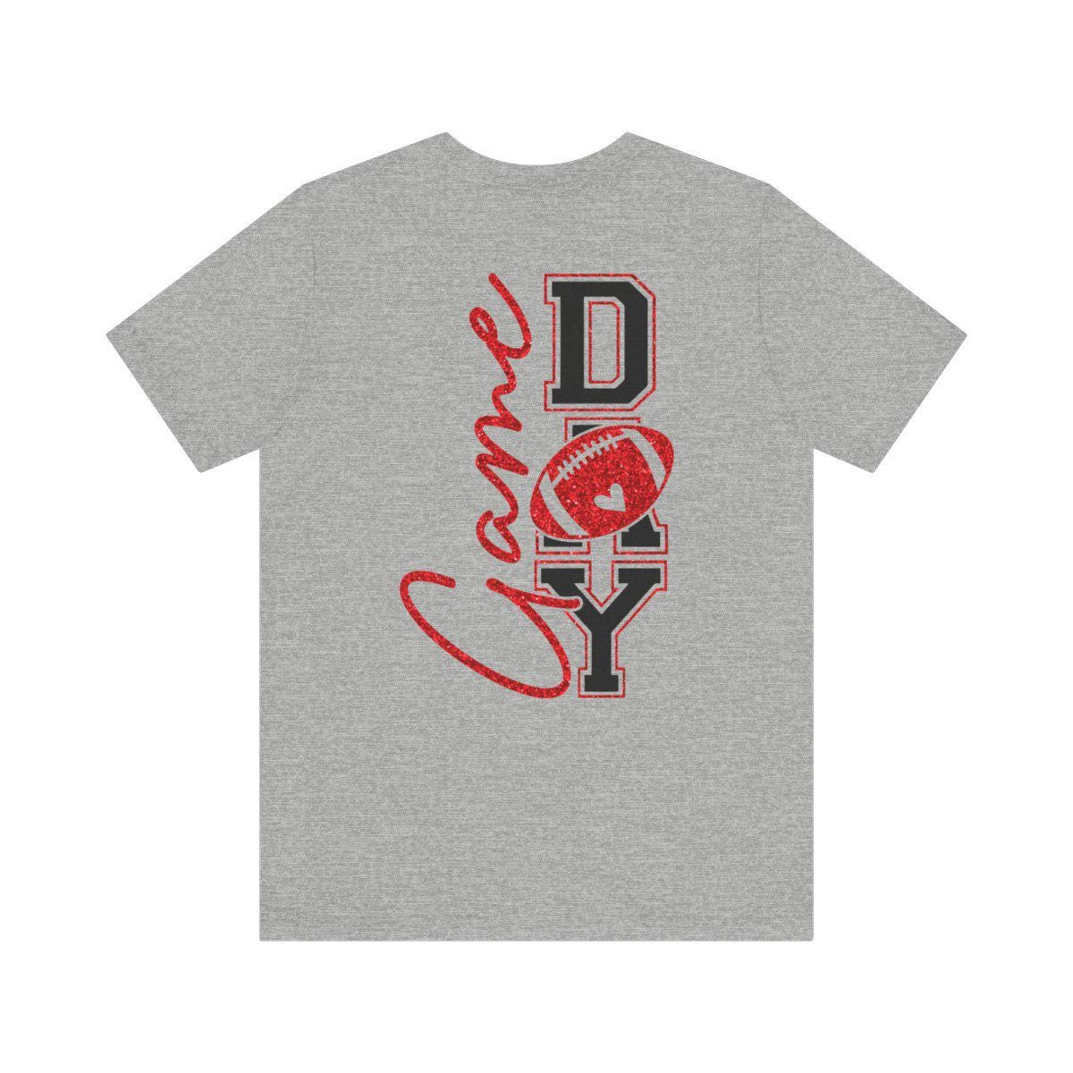 Game Day Football Long Sleeve Tee, Red Glitter Football Mom Shirt, Football Mom Shirt , Football, Football Mama , Football Shirt