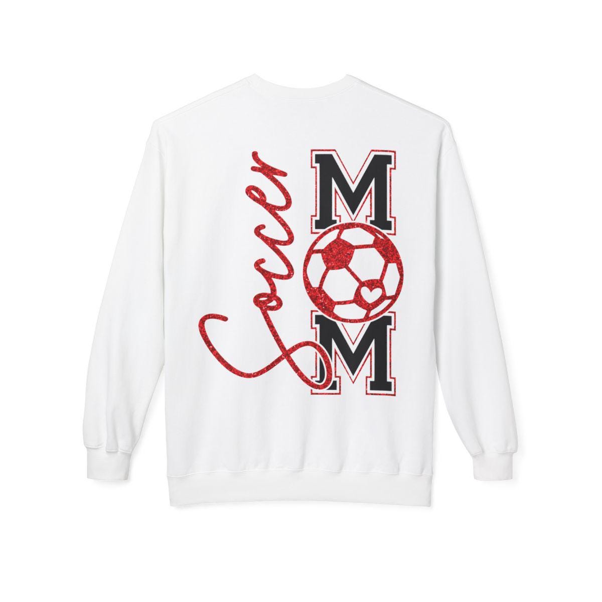 Soccer Mom Shirt, Faux Red Glitter Soccer Mom Shirt, Goal Mom Shirt, Soccer Mom Shirt, Soccer Mama Shirt, Game Day