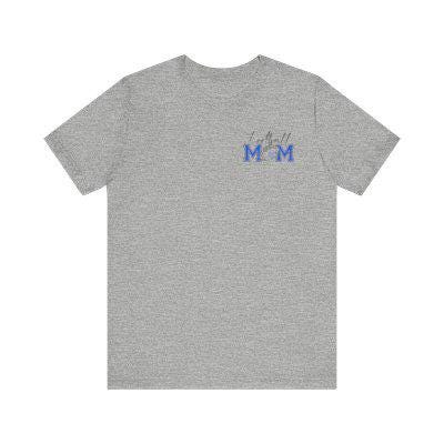 Football Mom T-Shirt, Blue Football Mom Shirt, Football Mom Shirt, Football Shirt, Football Mama Shirt, Football Shirt Svg, Game Day