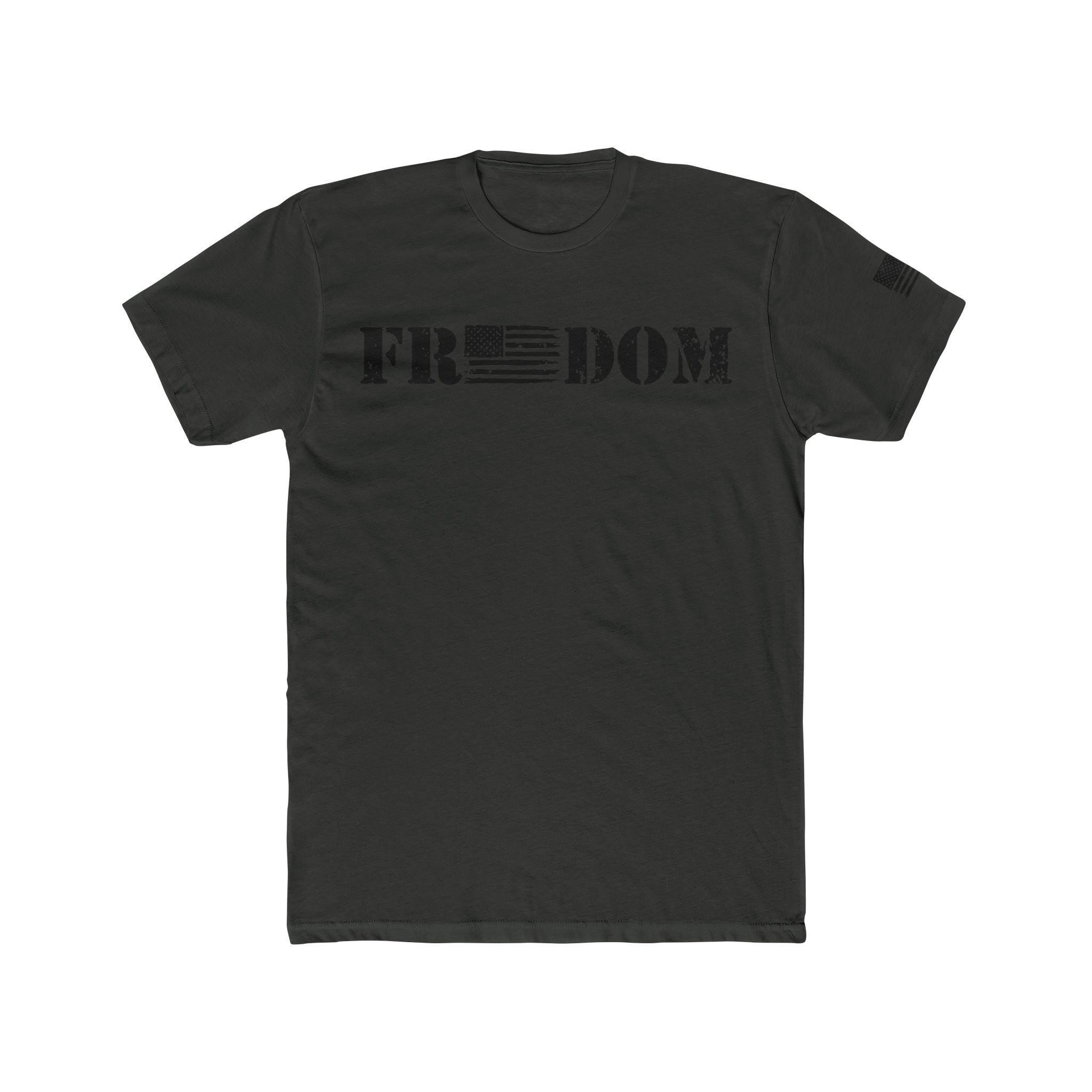 Freedom American Distressed Flag Shirt Patriotic Second Amendment Workout American Flag Patriotic Print Design America 2nd Amendment