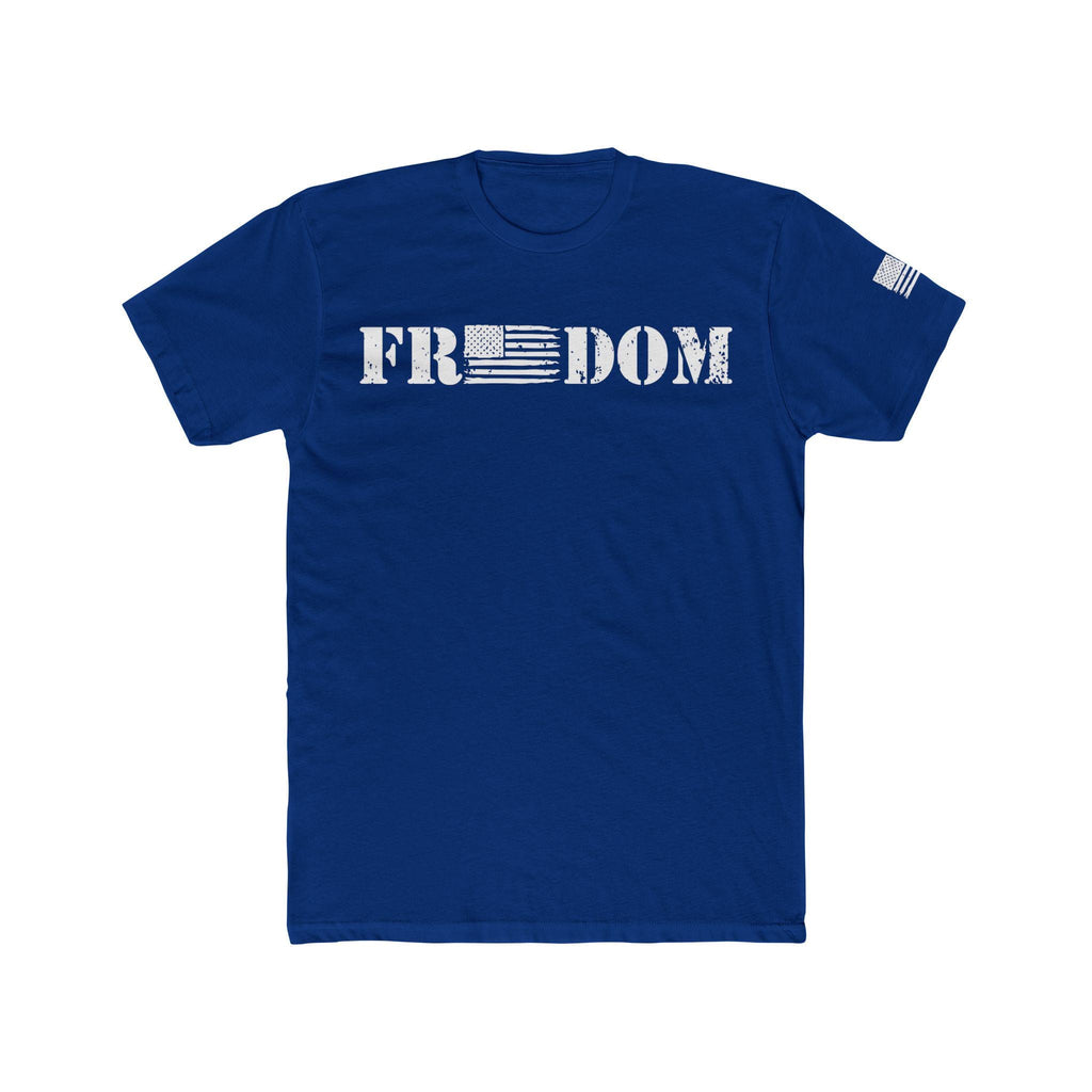 Freedom American Distressed Flag Shirt Patriotic Second Amendment Workout American Flag Patriotic Print Design America 2nd Amendment