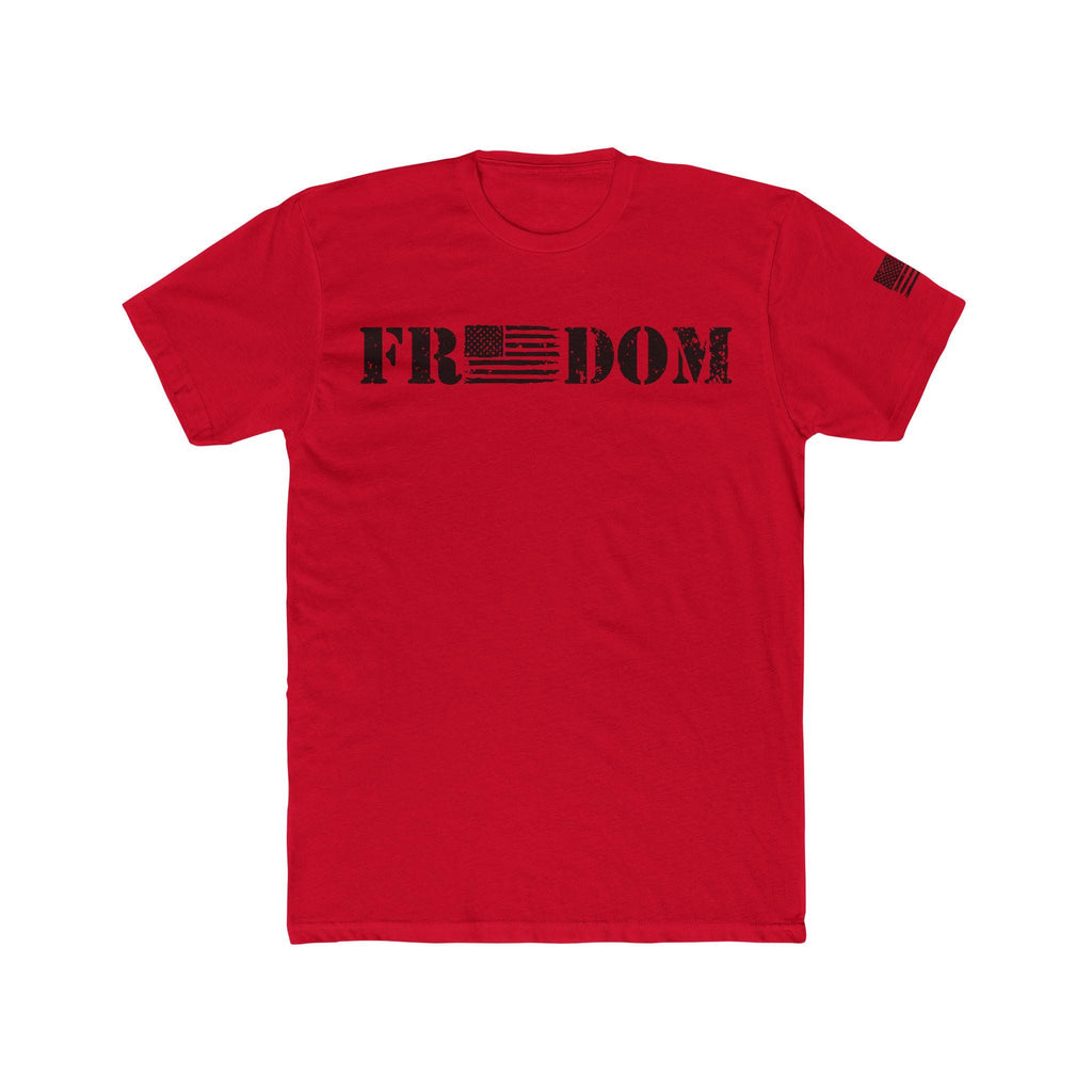 Freedom American Distressed Flag Shirt Patriotic Second Amendment Workout American Flag Patriotic Print Design America 2nd Amendment