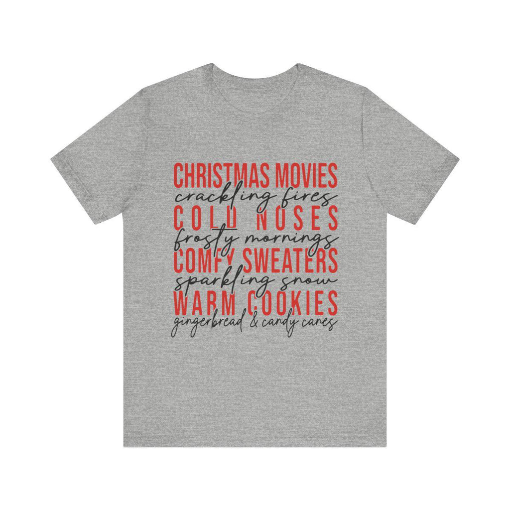 Christmas Movies Quote Unisex Tee, Long-sleeved, Sweatshirt, Holiday Shirt, Xmas Movie Lover Gift