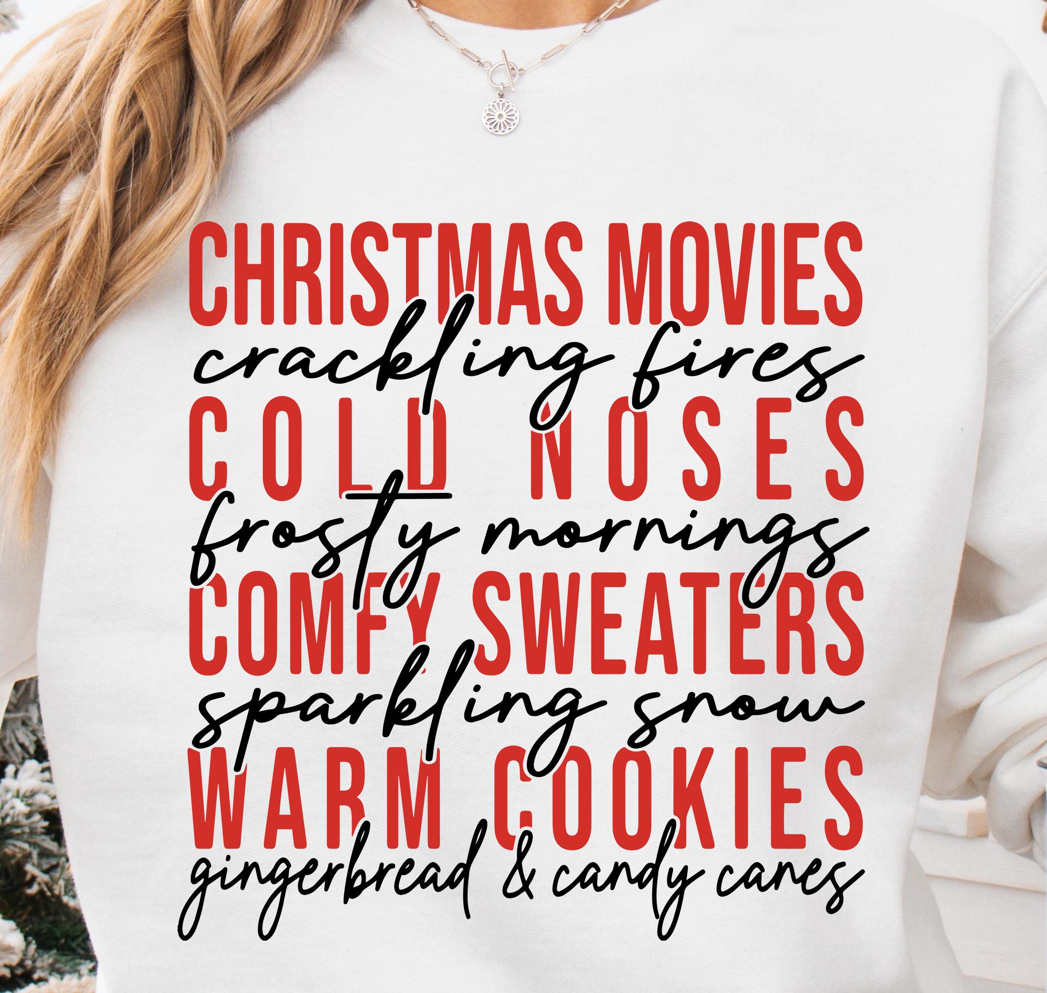 Christmas Movies Quote Unisex Tee, Long-sleeved, Sweatshirt, Holiday Shirt, Xmas Movie Lover Gift