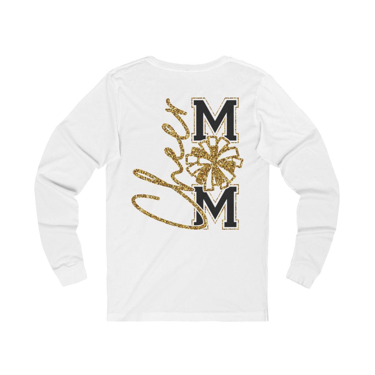 Cheer Mom Long Sleeve Tee, Gold Glitter Football Mom Shirt, Football Mom Shirt , Football, Football Mama , Football Shirt