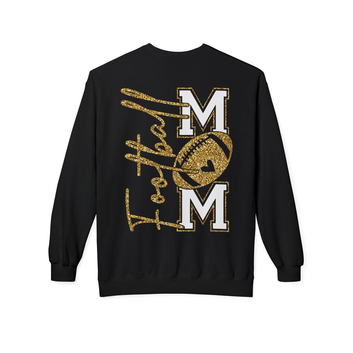 Football Mom Gold T-Shirt, Faux Gold Glitter Football Mom Shirt, Touchdown Mom Shirt, Football Shirt, Football Mama Shirt, Game Day