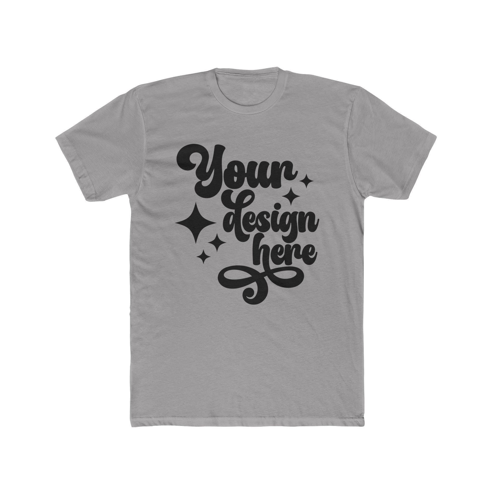 Customizable Next Level 3600 Fitted T-shirts - Personalized T-Shirt, Fashionable Gift, Casual Wear, Graphic Tee, Workout Shirt