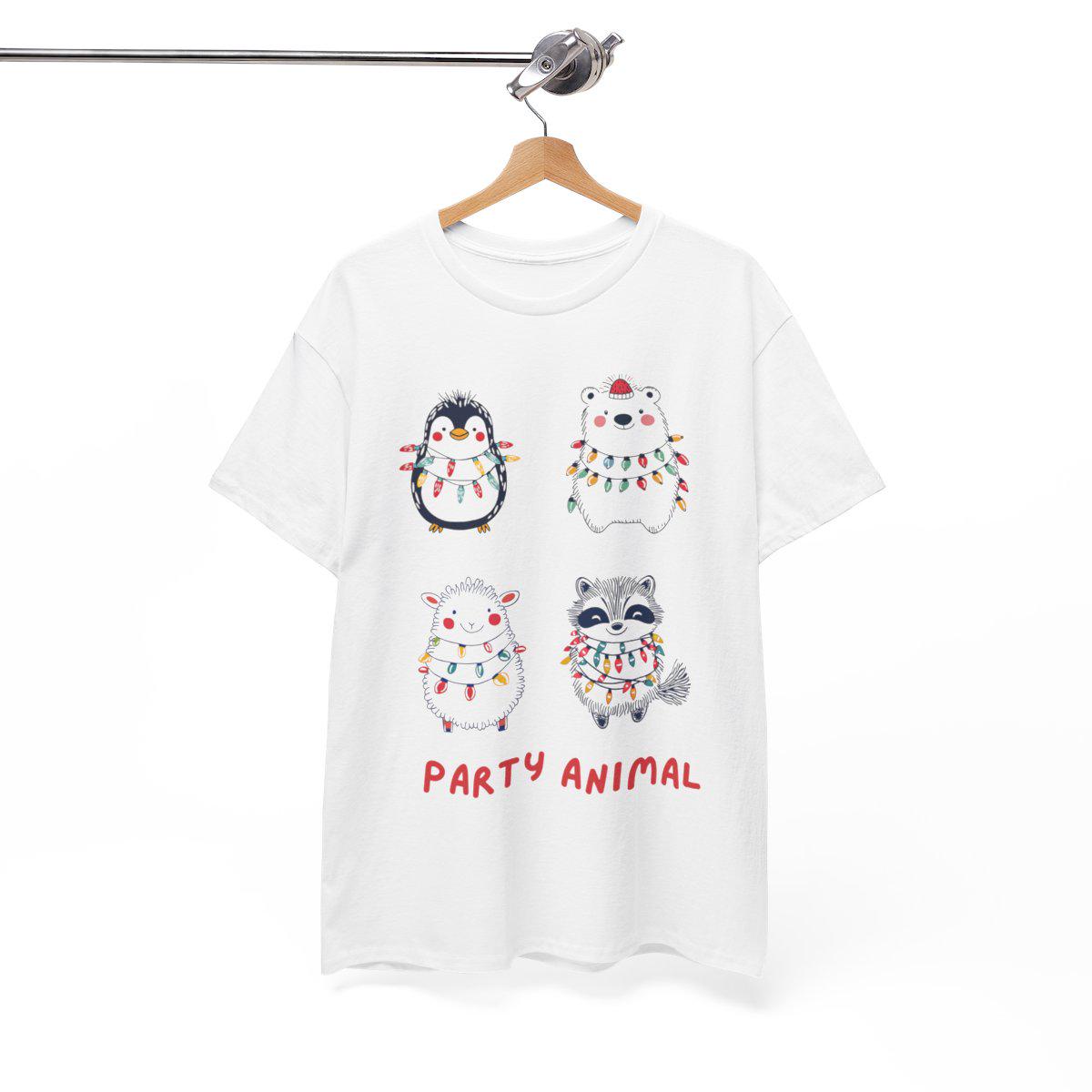 Christmas Sweatshirt Party Animal Christmas Ugly Sweater Christmas Shirt for Women Festive Holiday Shirt Hoodie Cute Christmas Animals