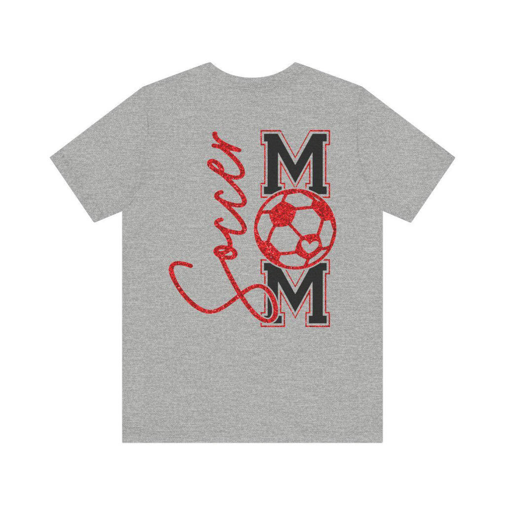 Soccer Mom Shirt, Faux Red Glitter Soccer Mom Shirt, Goal Mom Shirt, Soccer Mom Shirt, Soccer Mama Shirt, Game Day