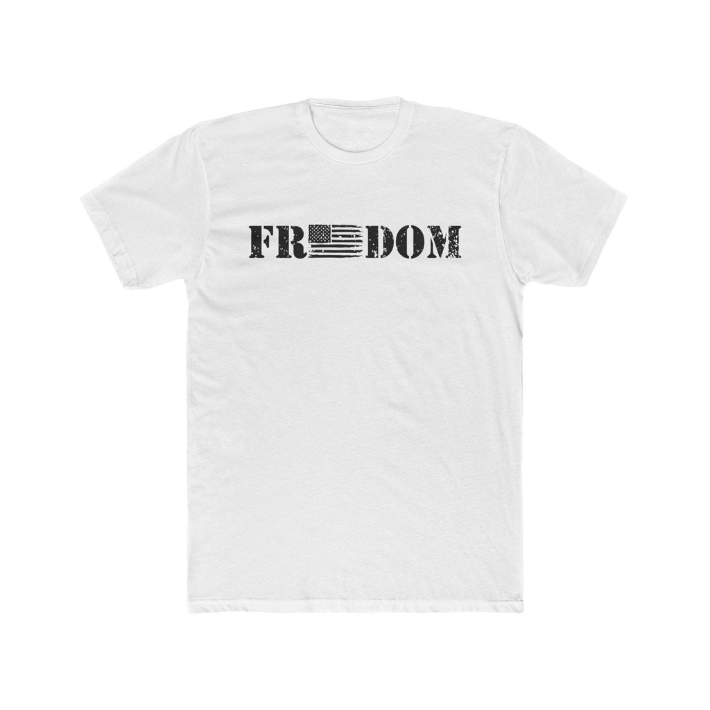 Freedom American Distressed Flag Shirt Patriotic Second Amendment Workout American Flag Patriotic Print Design America 2nd Amendment