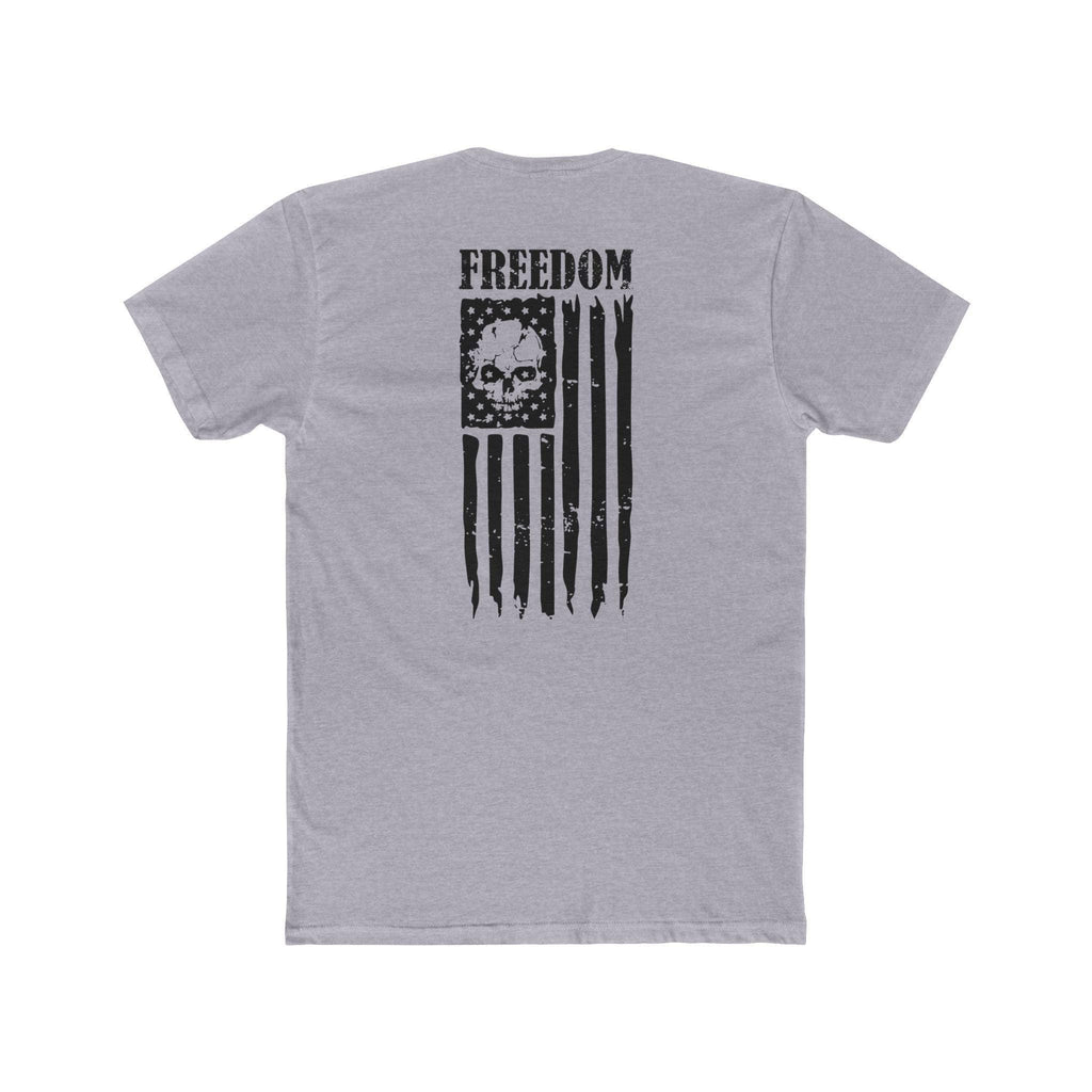 Freedom American Distressed Flag Shirt Patriotic Second Amendment Workout American Flag Patriotic Print Design America 2nd Amendment