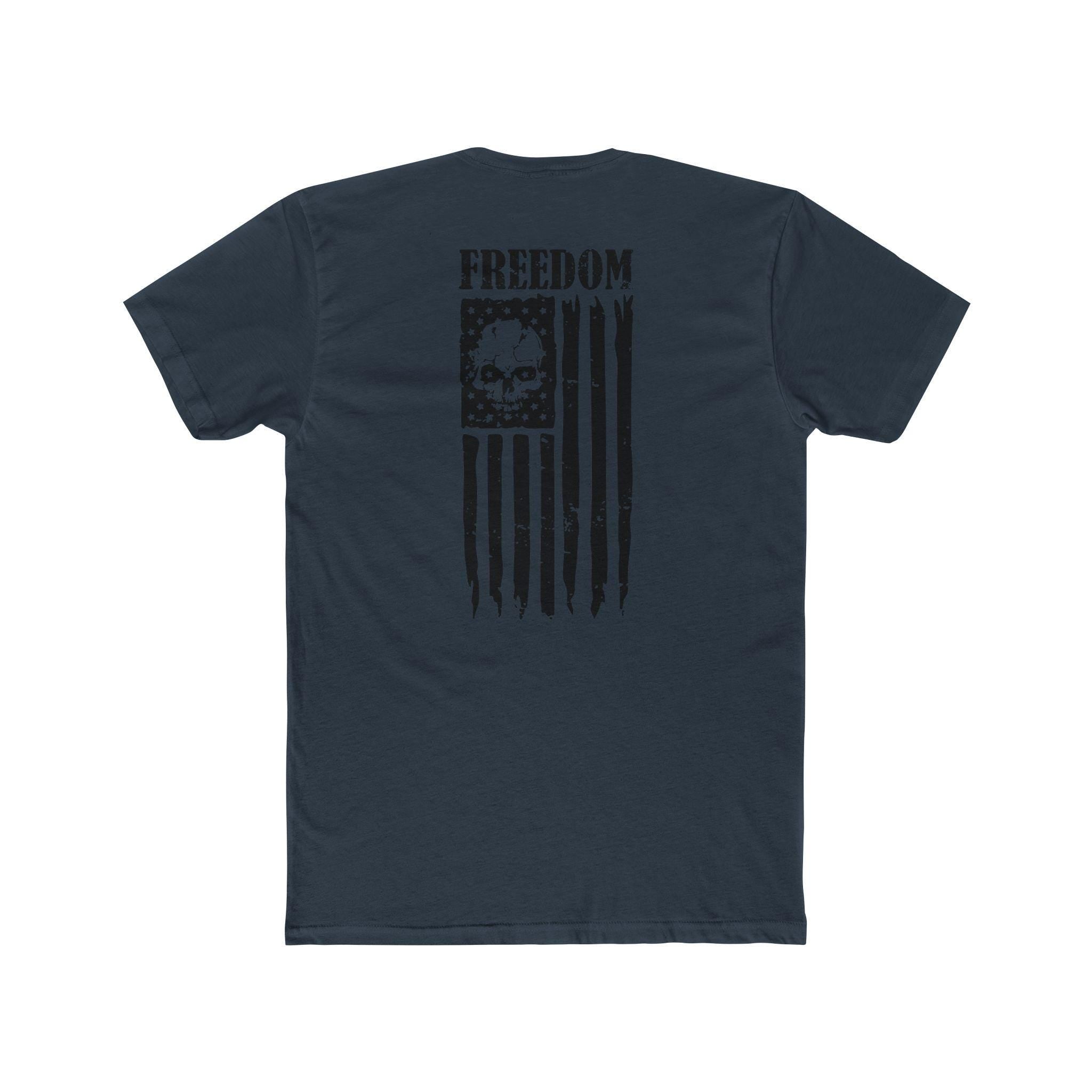 Freedom American Distressed Flag Shirt Patriotic Second Amendment Workout American Flag Patriotic Print Design America 2nd Amendment