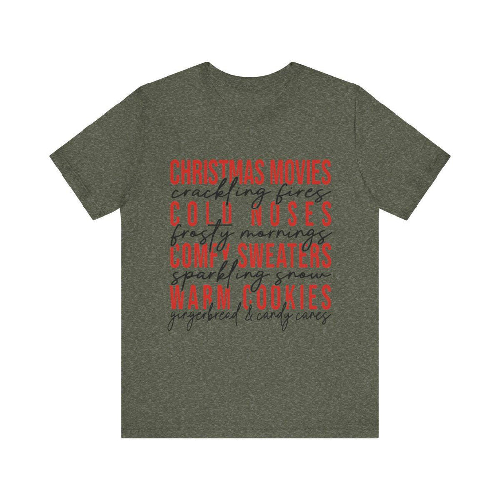 Christmas Movies Quote Unisex Tee, Long-sleeved, Sweatshirt, Holiday Shirt, Xmas Movie Lover Gift