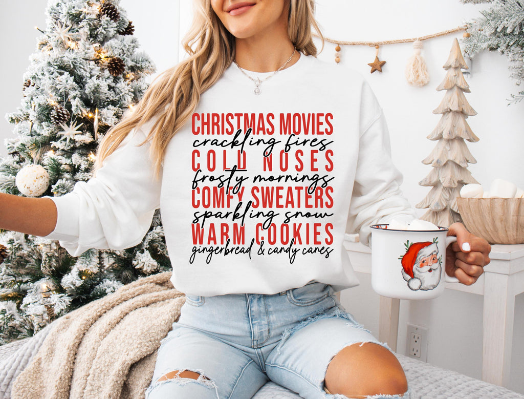 Christmas Movies Quote Unisex Tee, Long-sleeved, Sweatshirt, Holiday Shirt, Xmas Movie Lover Gift