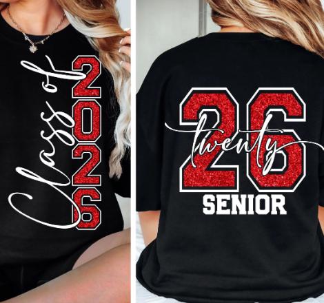 Class of 2026 Senior 2026 Senior Class of 2026Graduation 2026 Graduation Apparel | High School Senior Gift | Comfy Tee for Graduation Day